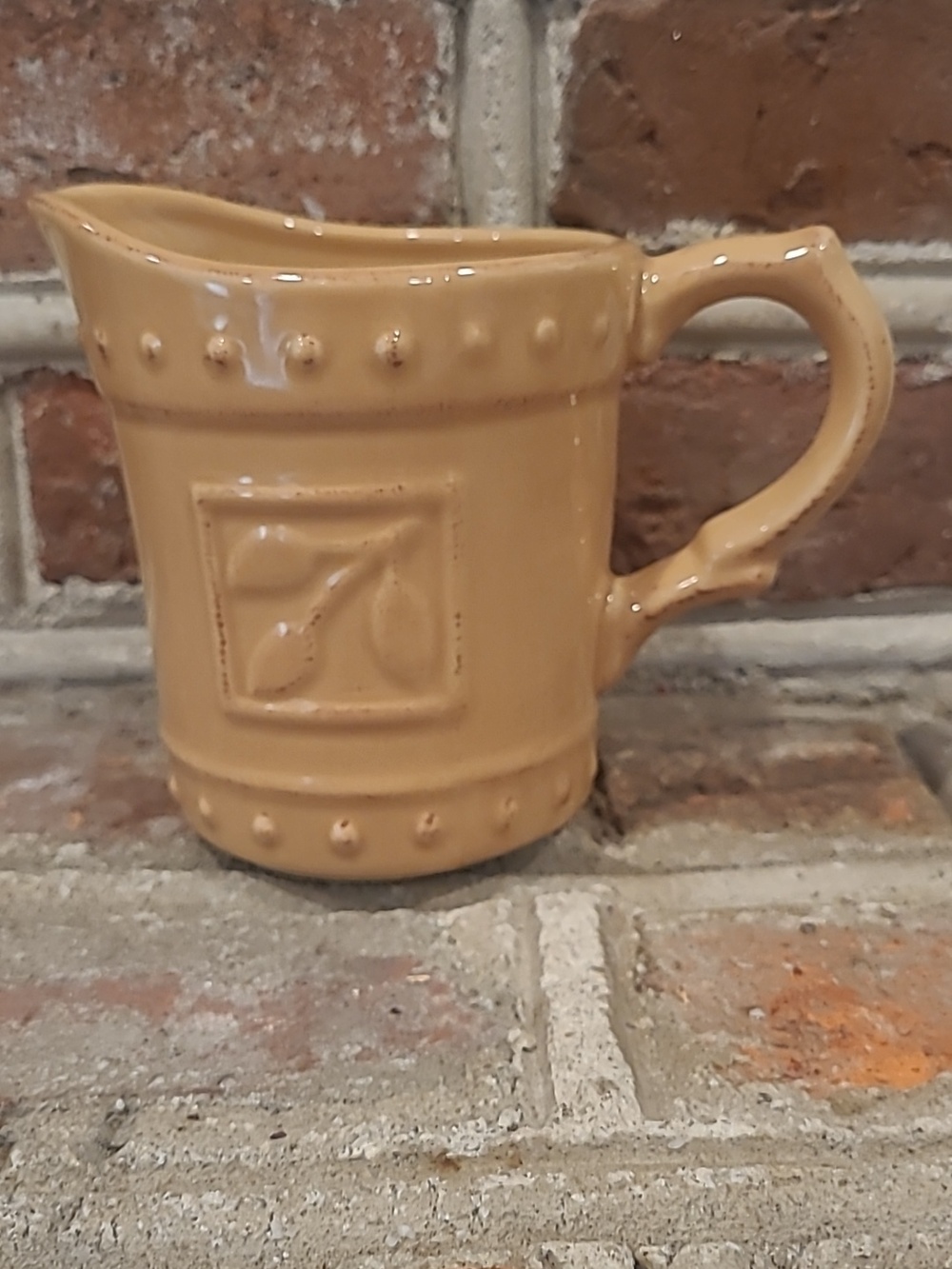 Sorrenti Wheat Creamer by Signature Housewares